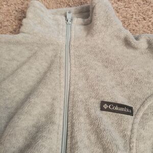 Columbia Benton Springs 🩶 Gray Full-Zip Jacket, Size Small